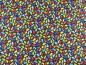 Preview: Patchworkstoff bunte Katzen